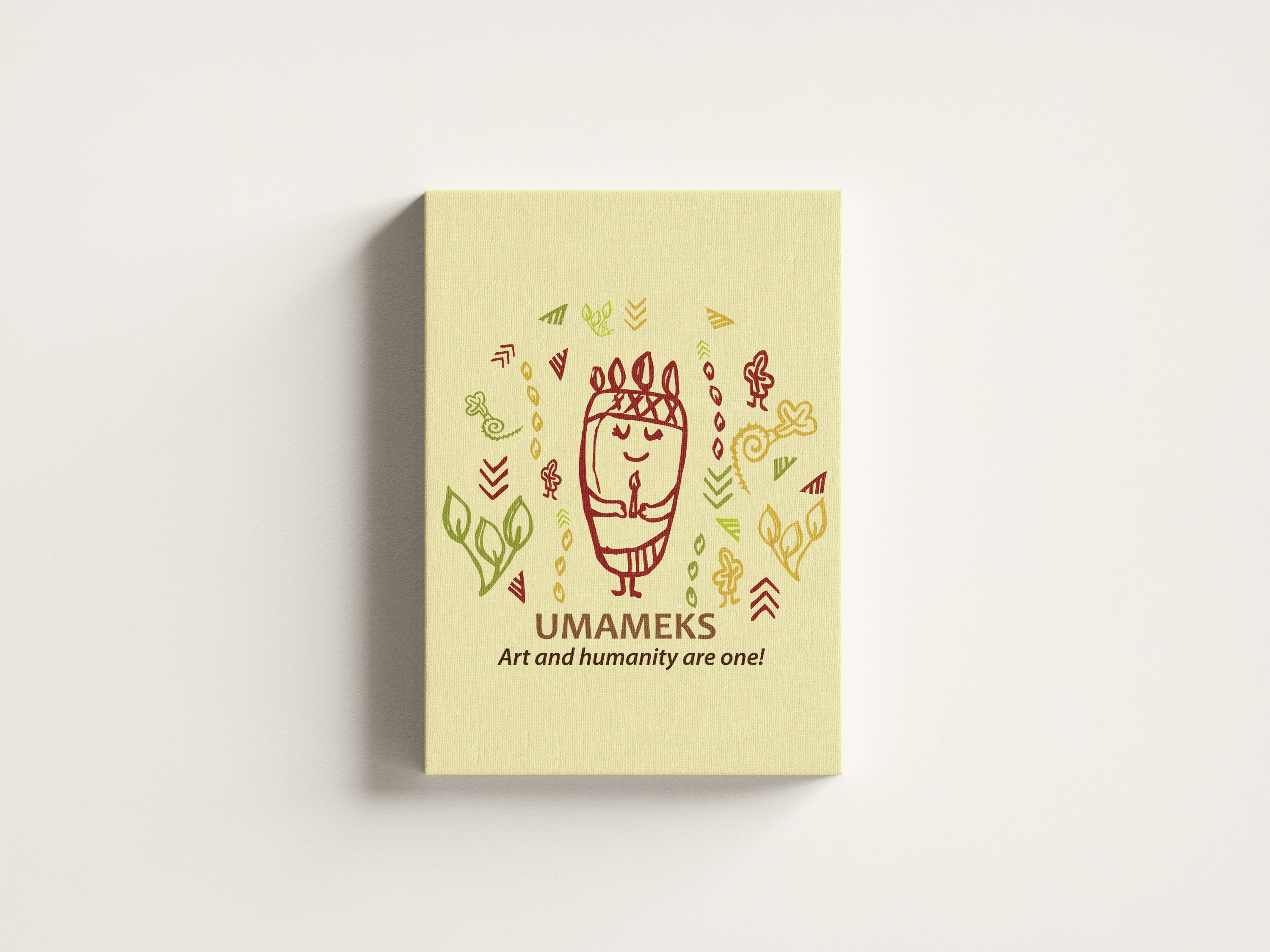 Tableau Canva "La bougie", EN