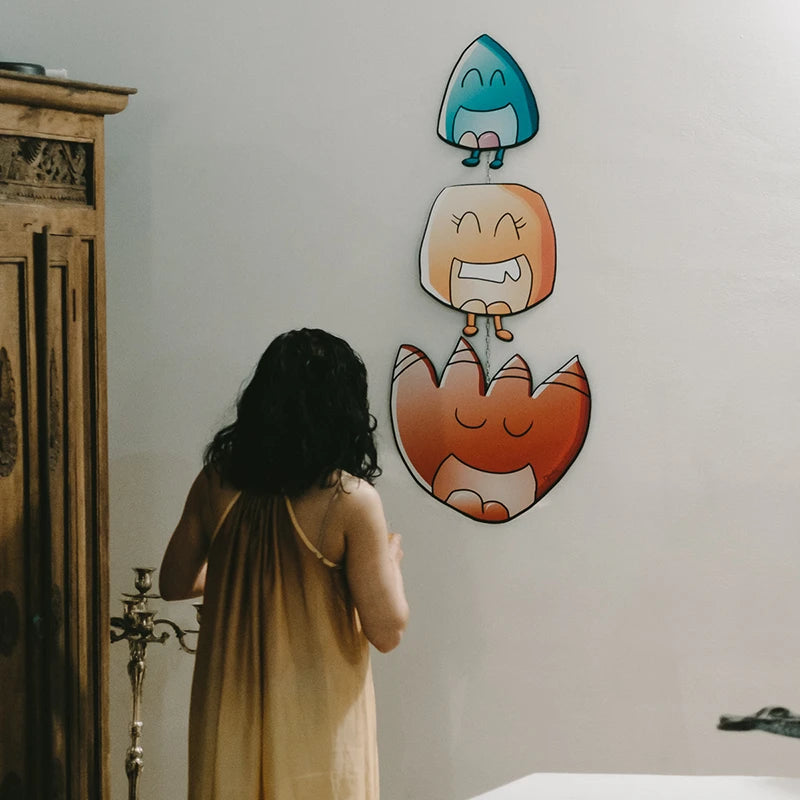 Oeuvre "KENIPOLO" - 3 visages