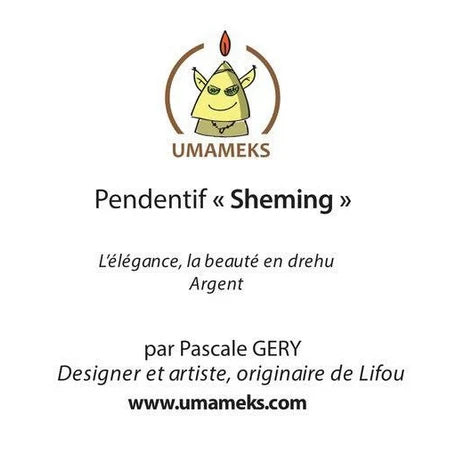 Pendentif "Sheming" - Argent