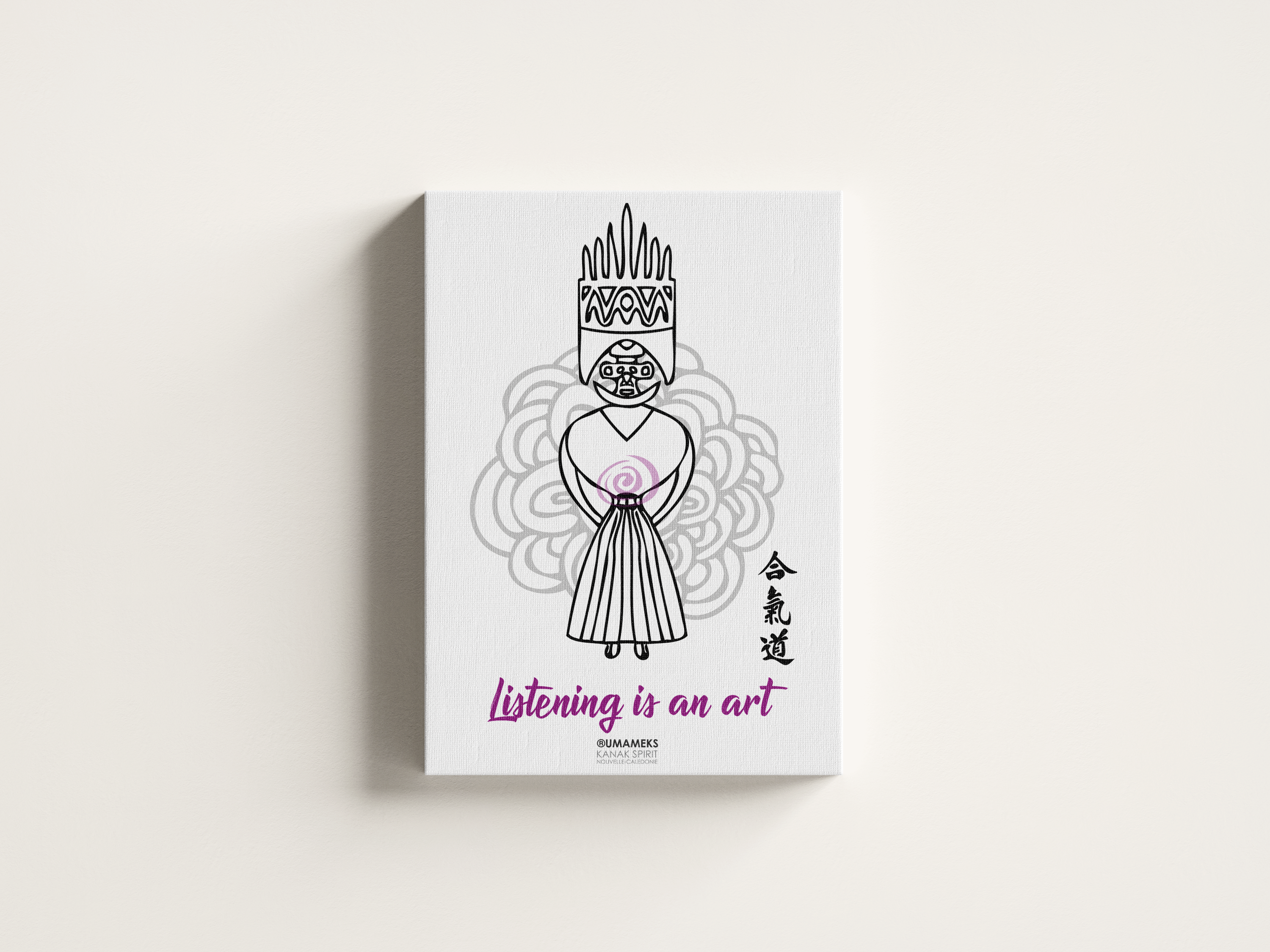 Tableau canva "Ecouter est un Art", EN